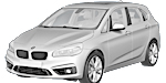 BMW F45 C3869 Fault Code